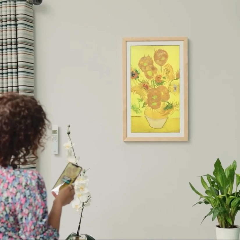 digital-art-frame-displaying-art