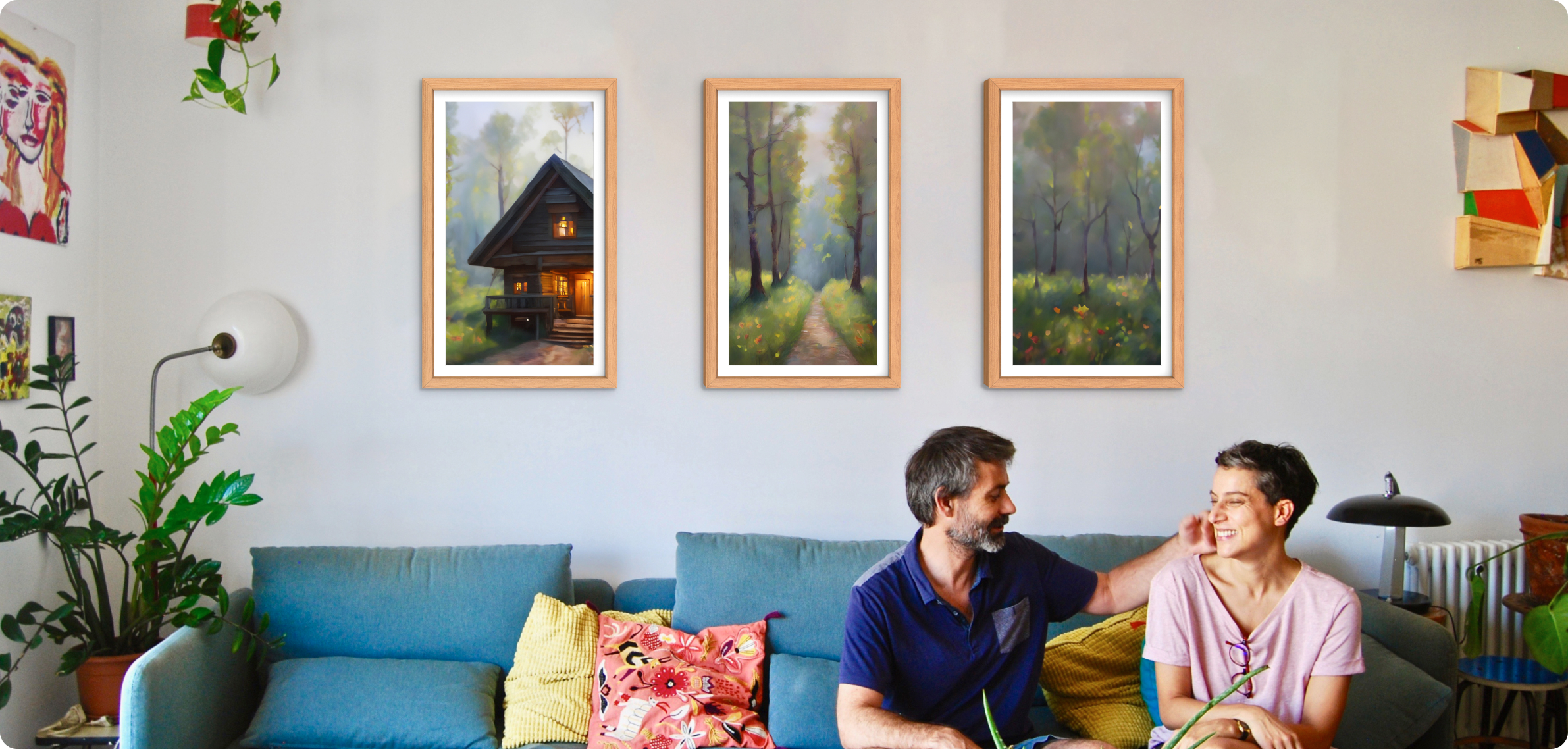 digital-art-frame-displaying-art